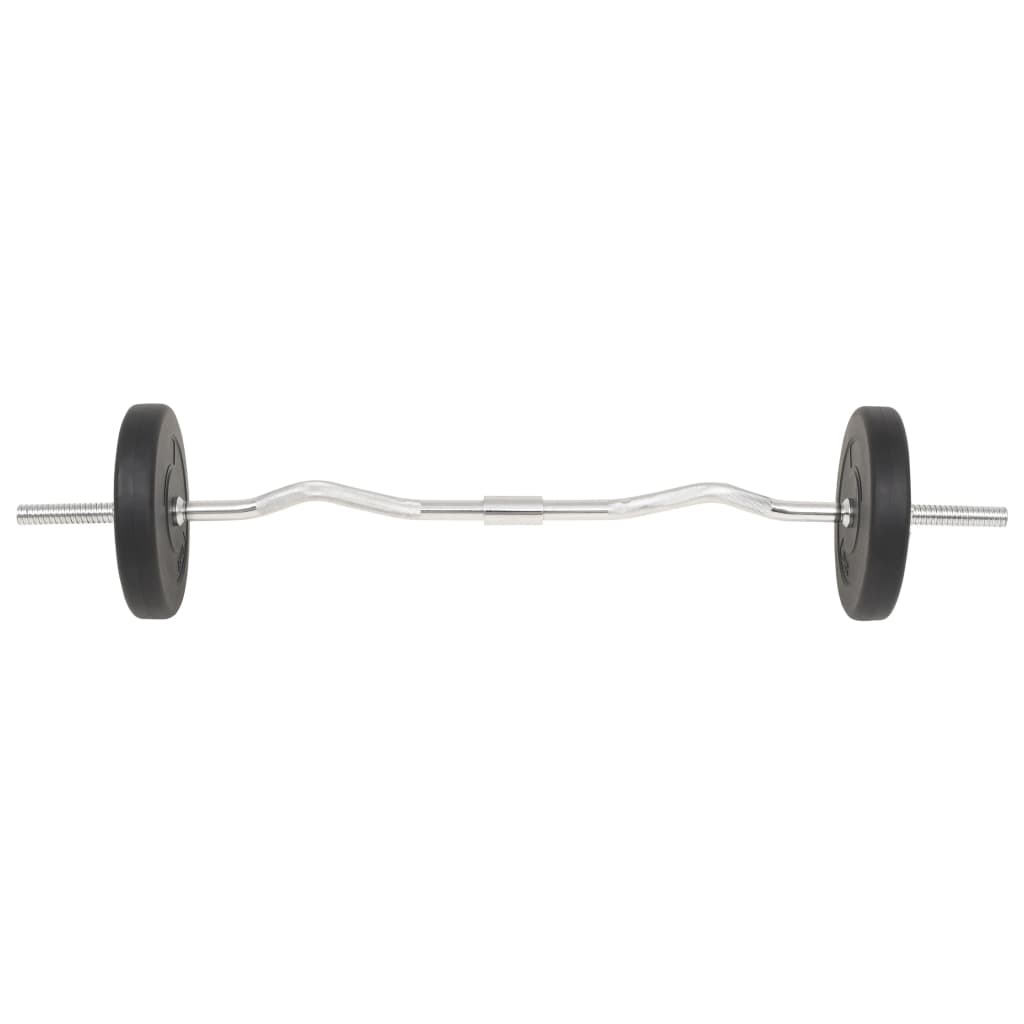 Barbell and dumbbell set, 30 kg