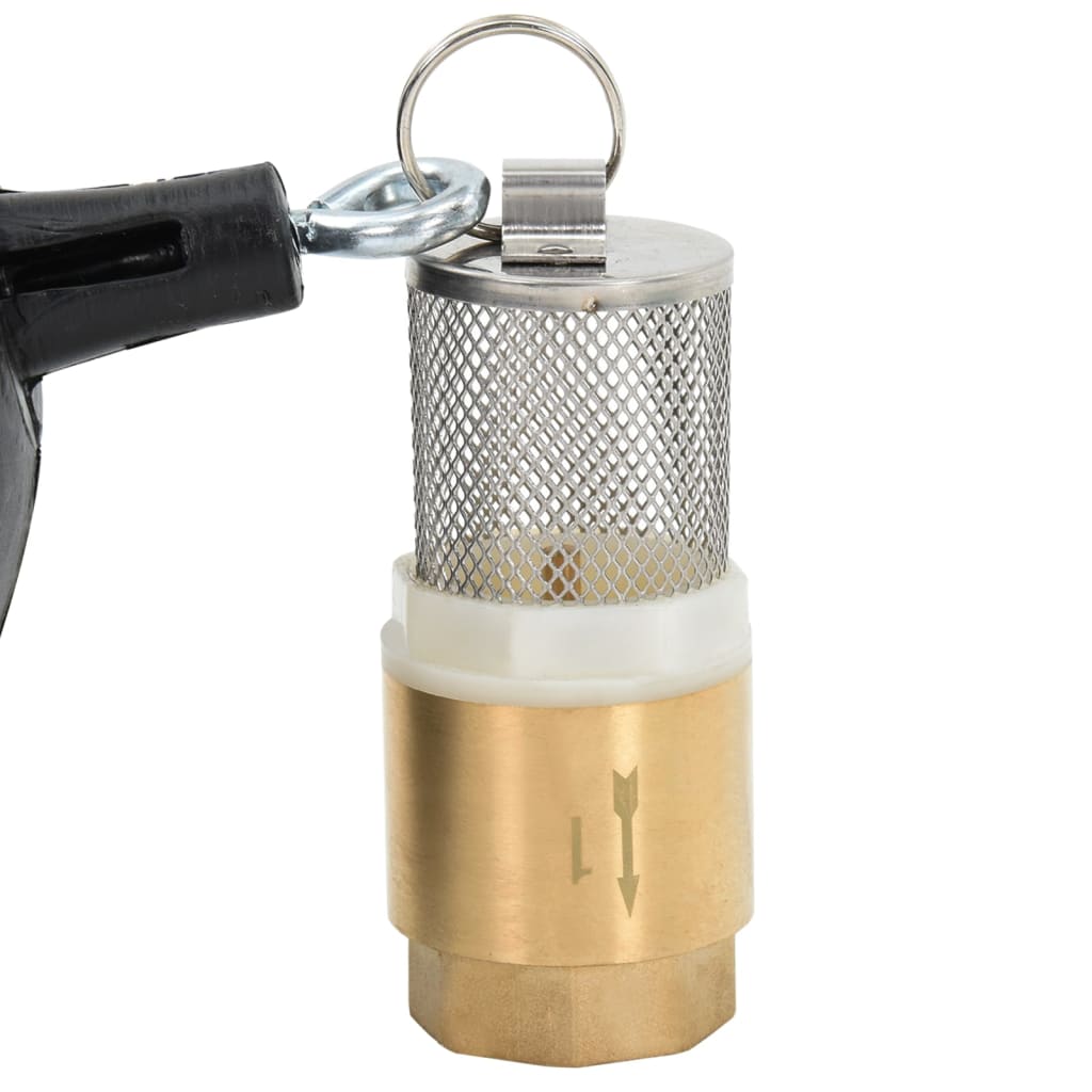 Suction hose with brass connections, green 1.1 20 m PVC