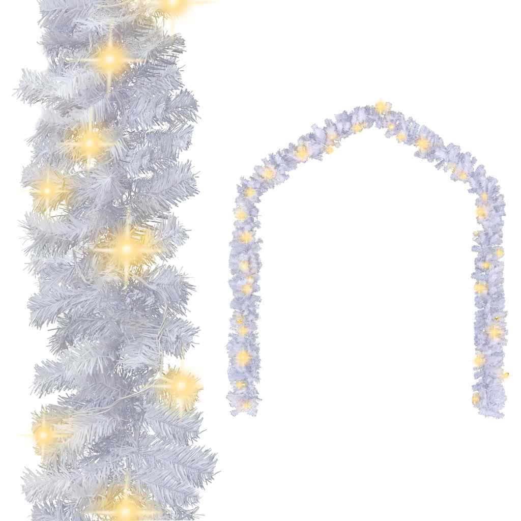 Christmas tree with LED lights 20 m white