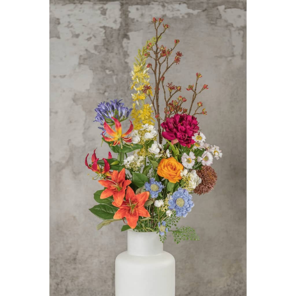Bouquet of emerald artificial flowers Flower Bomb XL