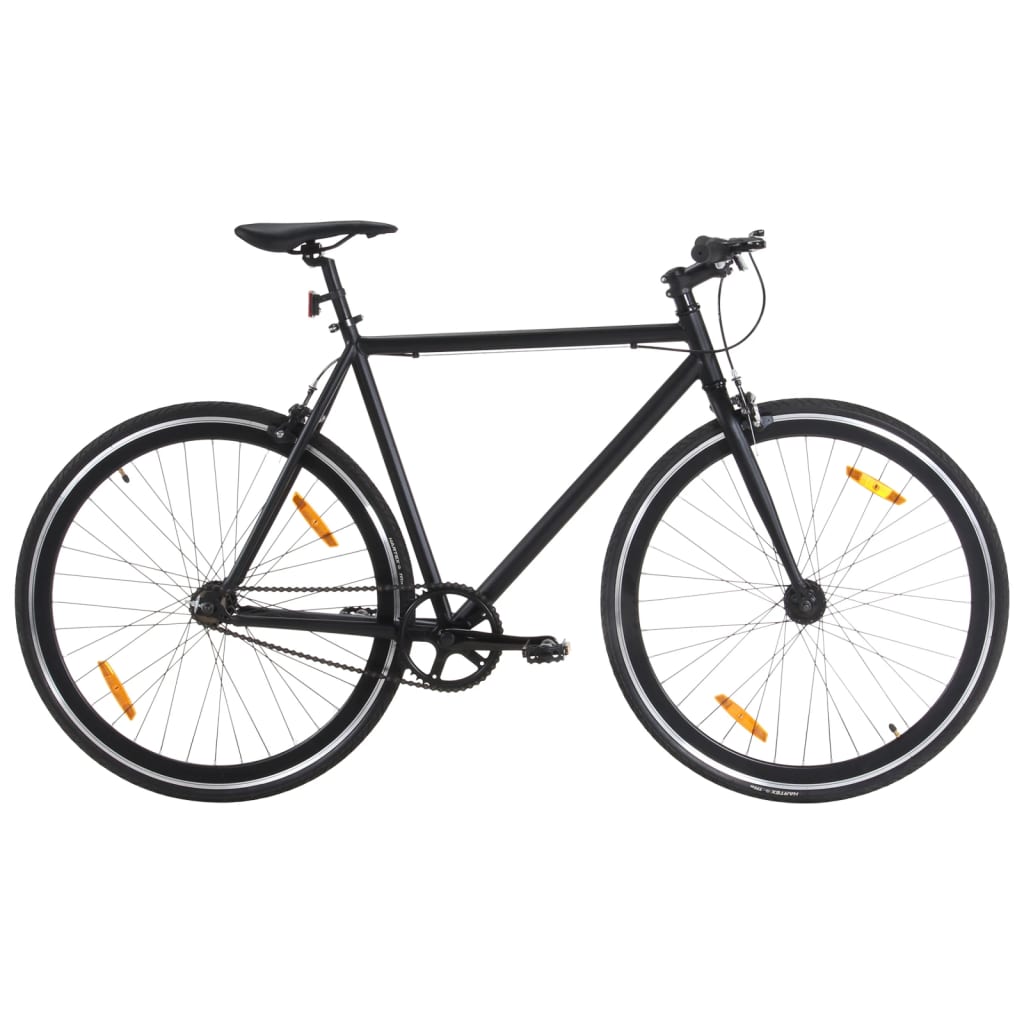 Single speed bicycle, black, 700C 51 cm