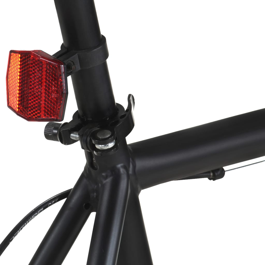 Single speed bicycle, black, 700C 51 cm