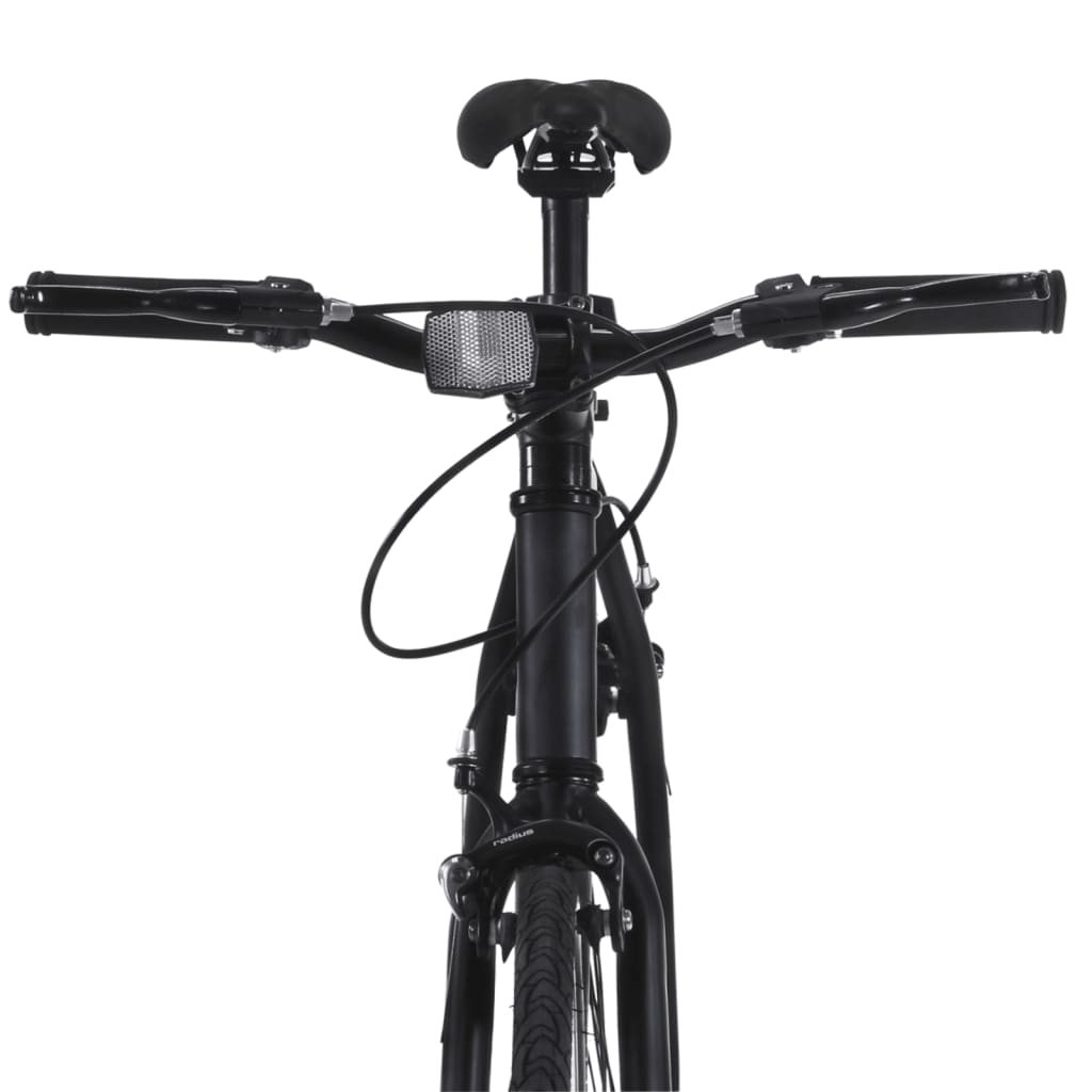 Single speed bicycle, black, 700C 51 cm