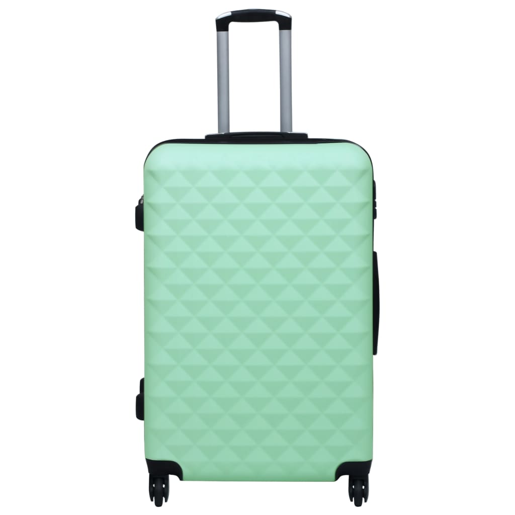 Hard case 3 pcs mint green ABS