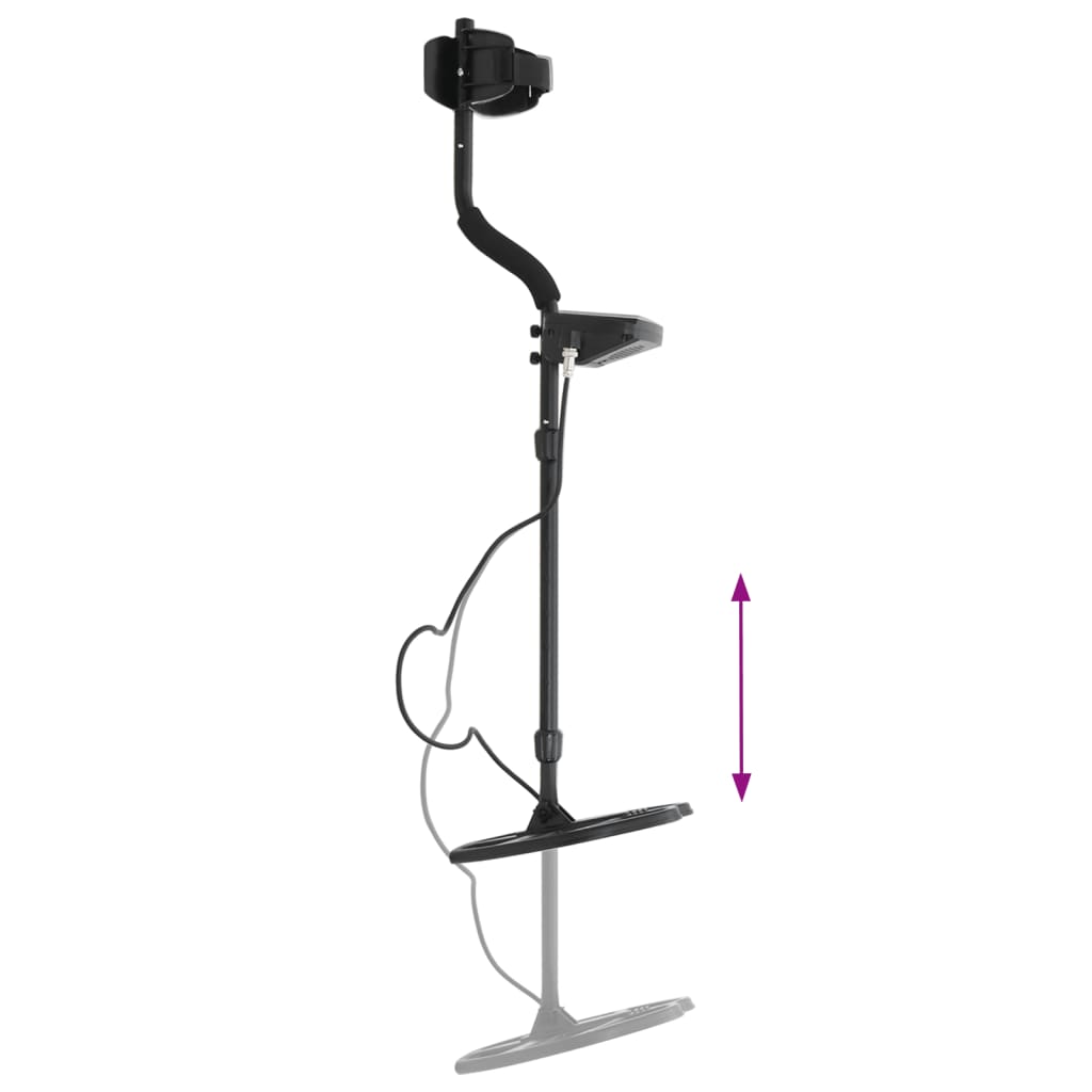 Metal detector 20 cm search depth, LCD display