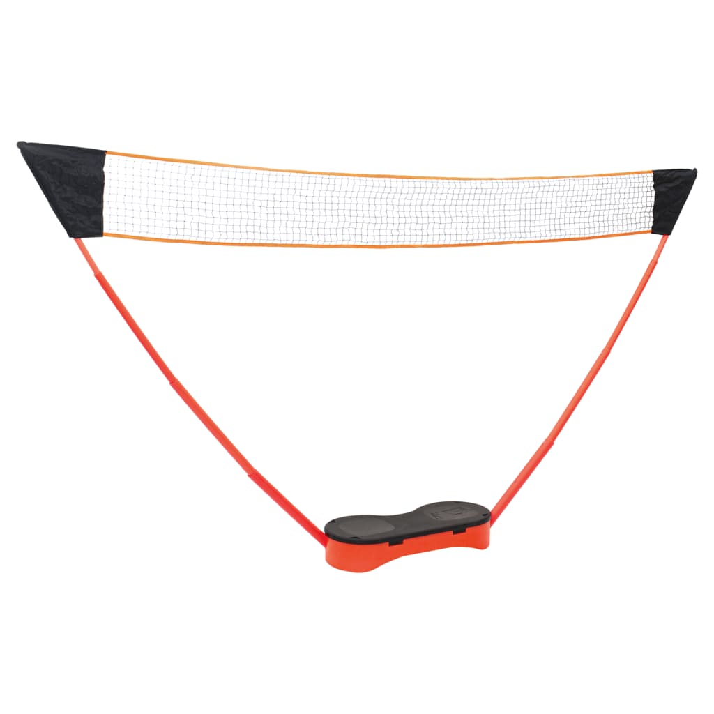 Badminton set with 2 rackets, net and storage case 292x30x152 cm