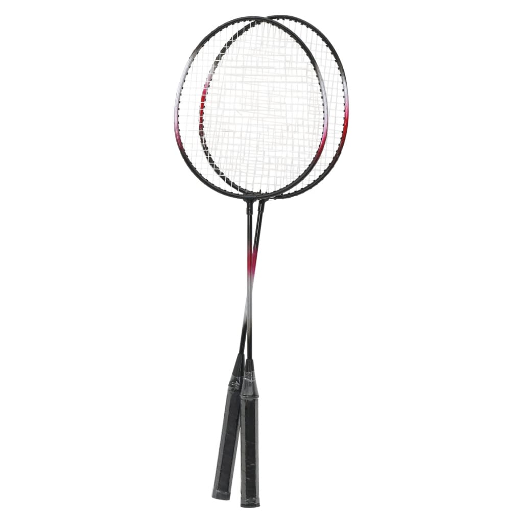Badminton set with 2 rackets, net and storage case 292x30x152 cm