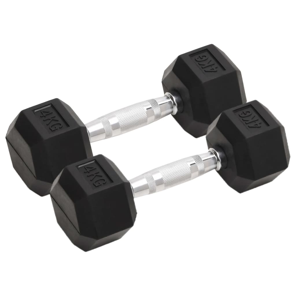 Dumbbells 2 pcs., 8 kg, cast iron