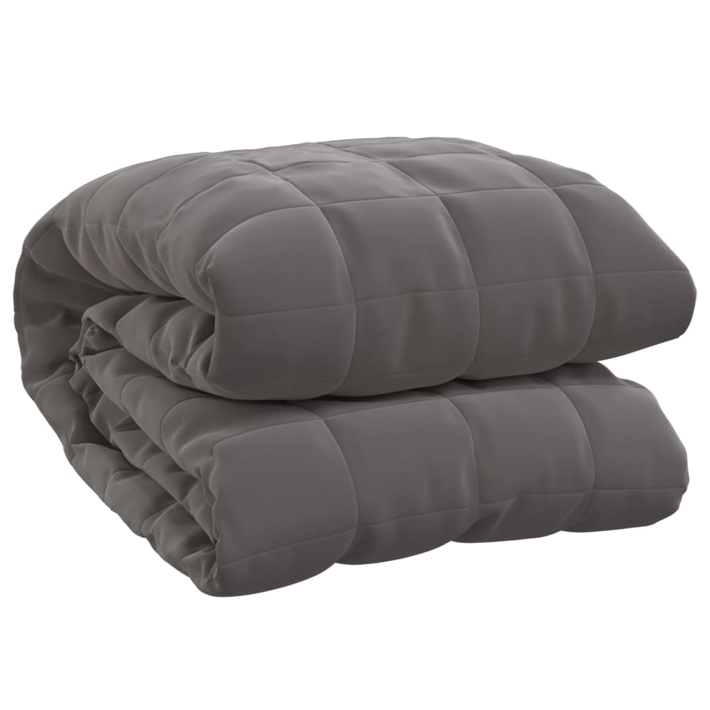Weight blanket gray 200x220 cm 13 kg fabric