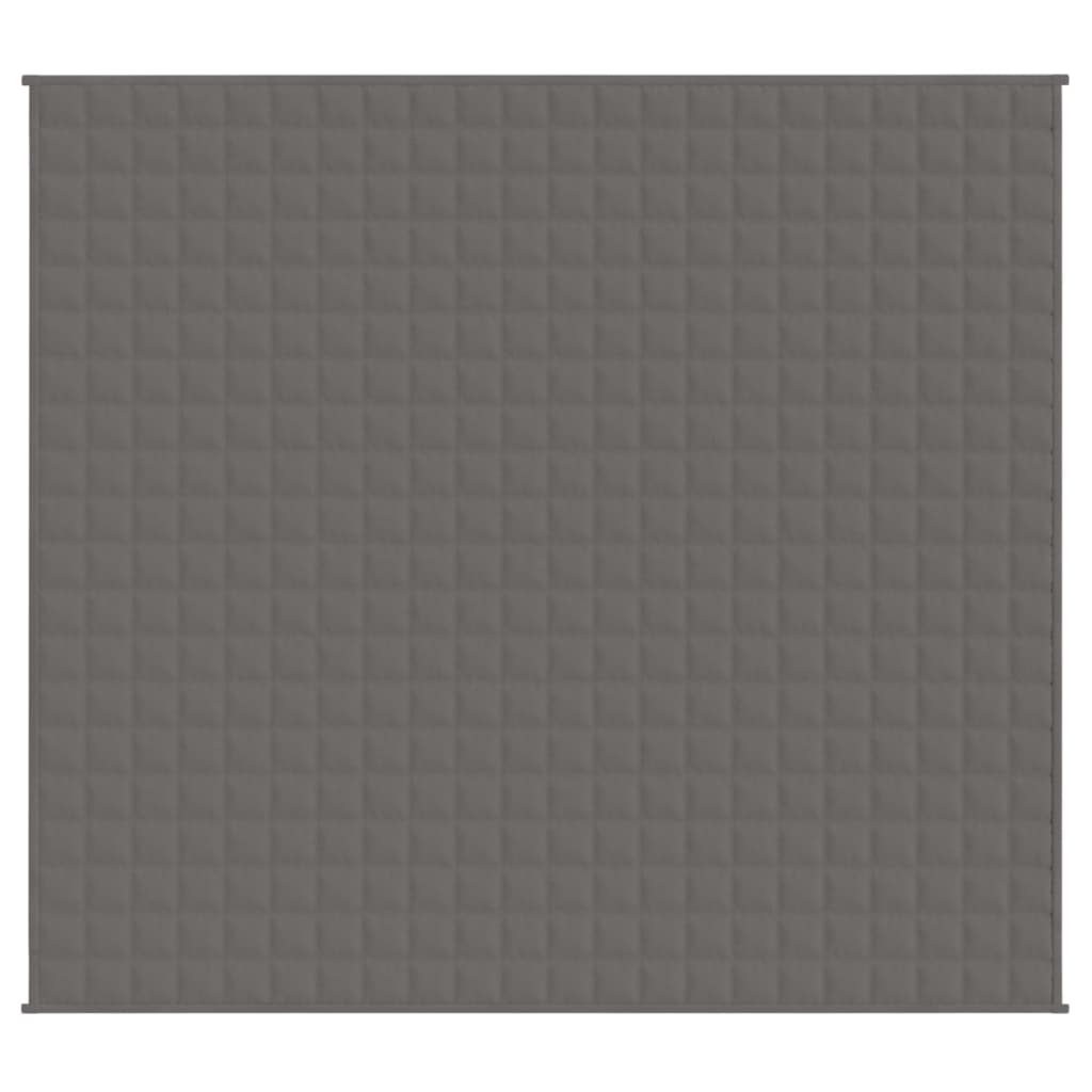 Weight blanket gray 200x220 cm 13 kg fabric