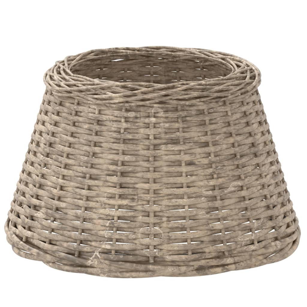Lampshade, brown, Ø50 x 30 cm, wicker