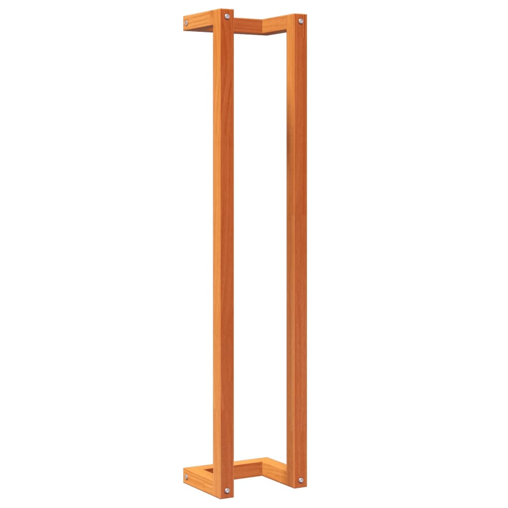 Towel rack, wax brown, 23 x 18 x 110 cm, pine wood
