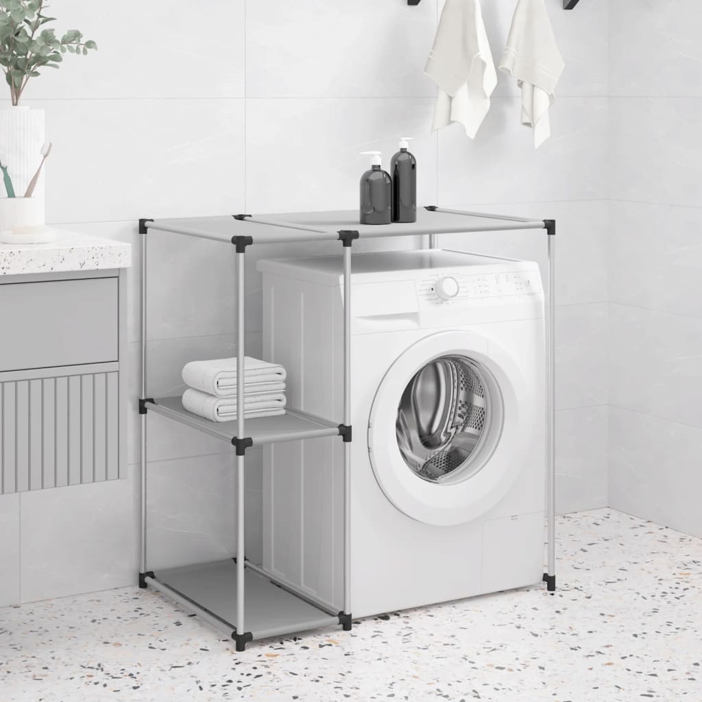 Shelf above the washing machine, grey, 87 x 55 x 90.5 cm, iron