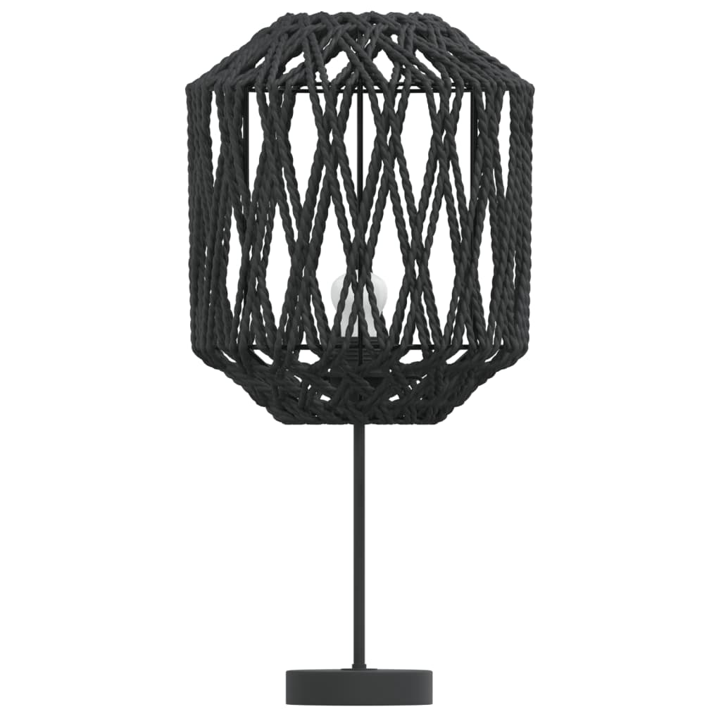 Lampshade, black, Ø23 x 28 cm, iron and paper