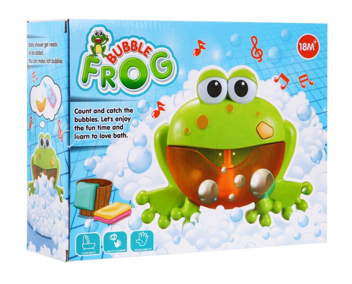 RoGer Bathroom toy Bubble frog 25,5 cm x 20 cm