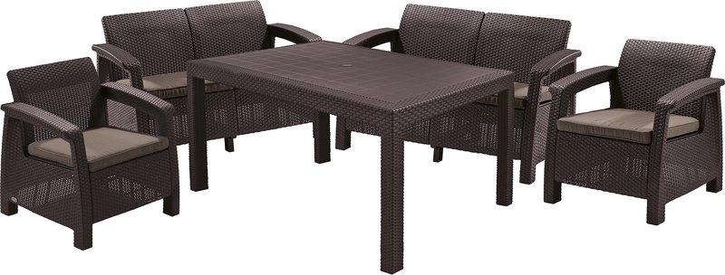 Keter Corfu Fiesta Garden furniture set