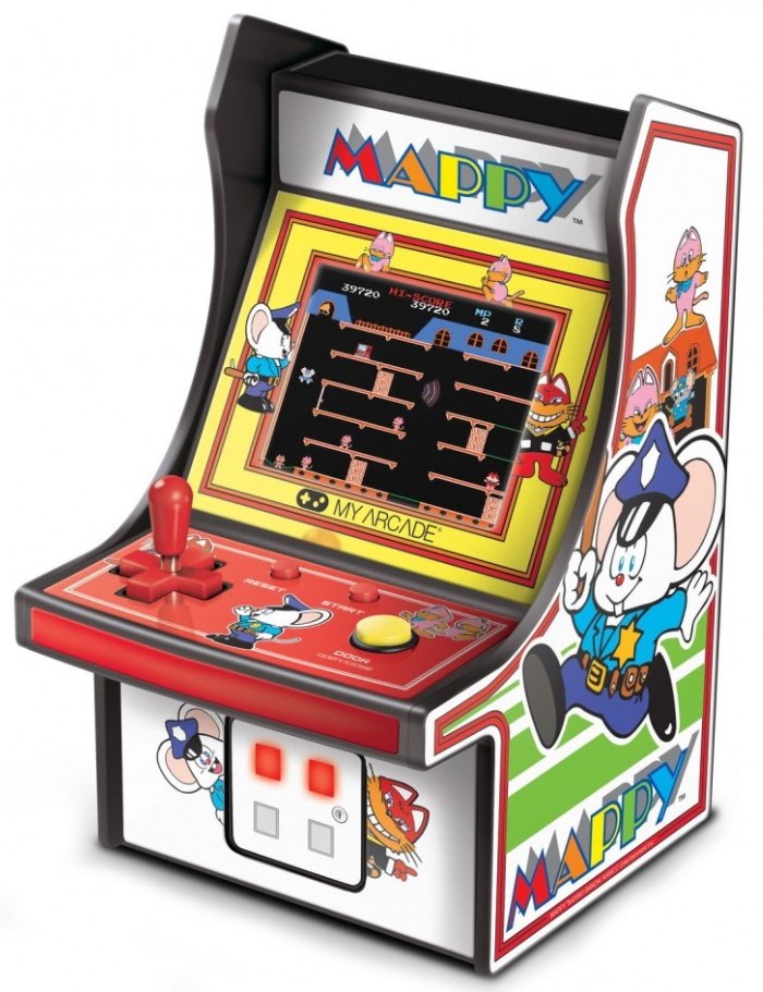 My Arcade Mappy Micro Player Retro Arcade Machine 6.75