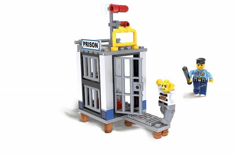 Blocki MyPolice Prison  /  KB0651  /  Constructor with 78 parts  /  Age 6+