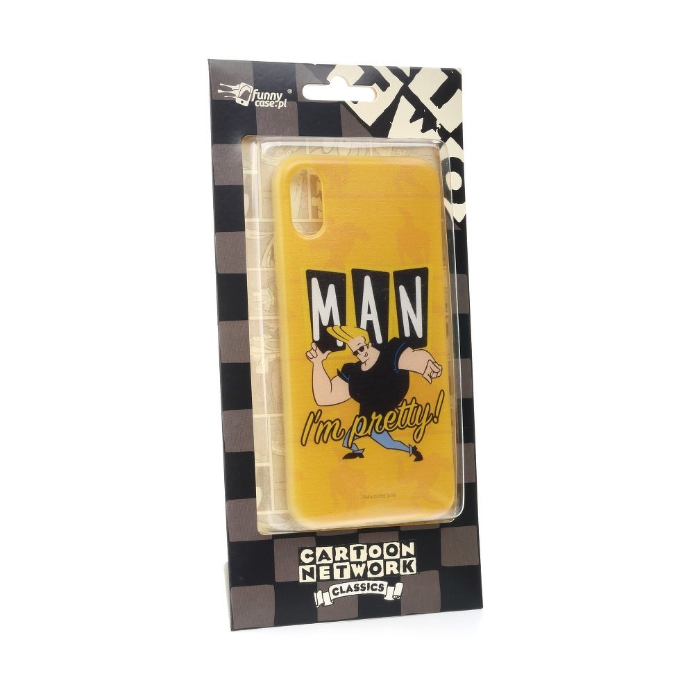 Cartoon Network Johnny Bravo Silicone Case for Apple iPhone XS Max Man