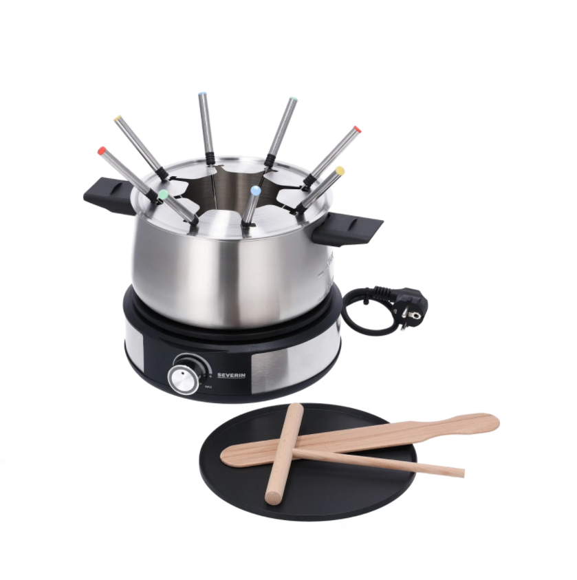 Severin, 1500 W, stainless steel - Pancake fondue maker