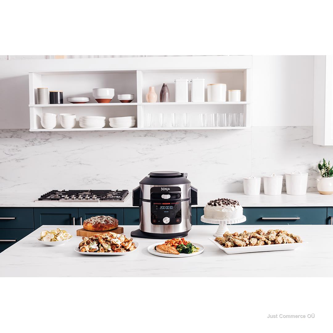 Ninja Foodi MAX 14-ühes SmartLid, 7.5 L, roostevaba teras - Multiküpsetaja