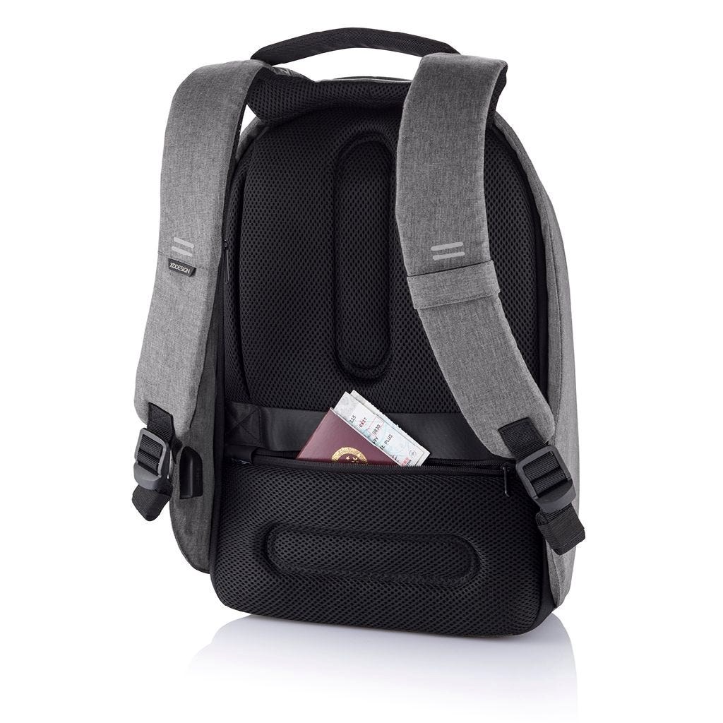 Xd Design Anti-Theft Backpack Bobby Hero Small Grey P / N: P705.702