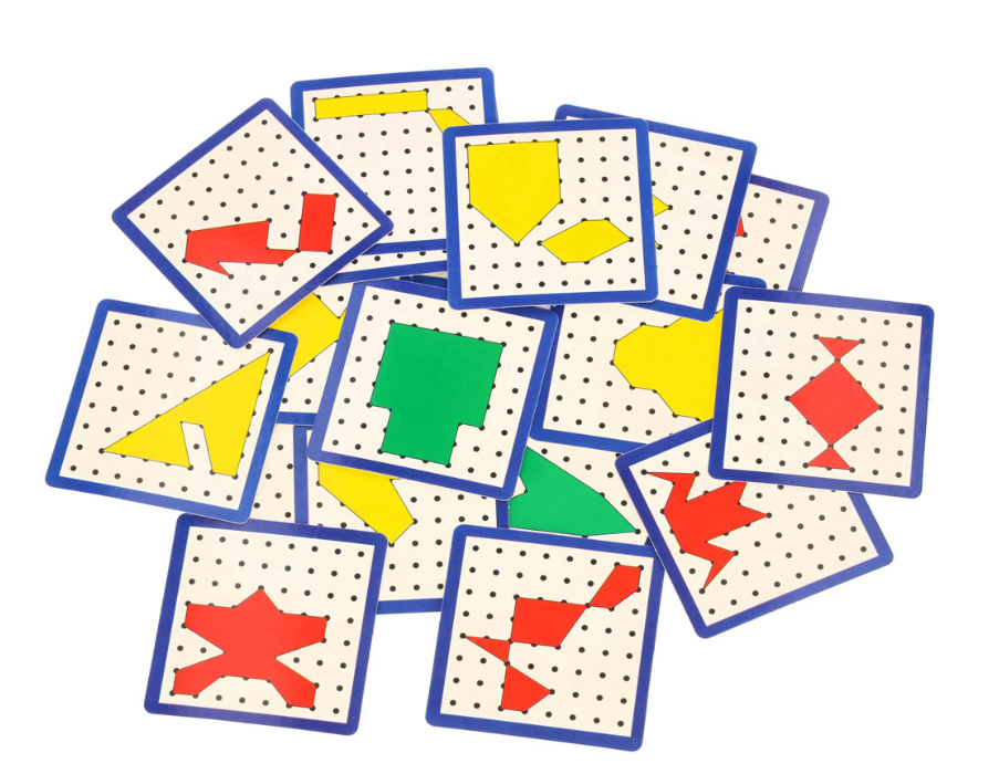 RoGer Developing game Geoboard with rubber bands