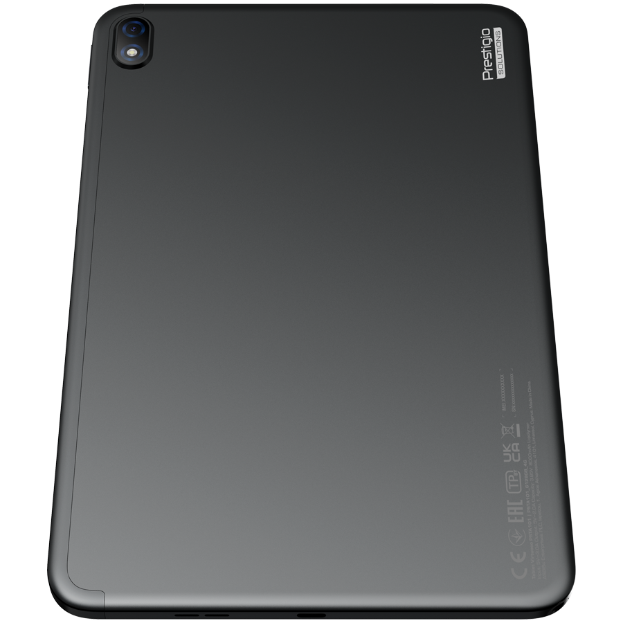 Prestigio Solutions Virtuoso 10.36inch tablet T618 6GB+128GB, 1200*2000K IPS panel 400cd / m2,TP incell,Camera Front 5MP+ Rear 8MP, 8000mAh Battery,Dual Wifi,BT5.0, GPS,FM,15W fast charging,2G / 3G / 4G ,White CtoC USB cable,TPU case, Android13