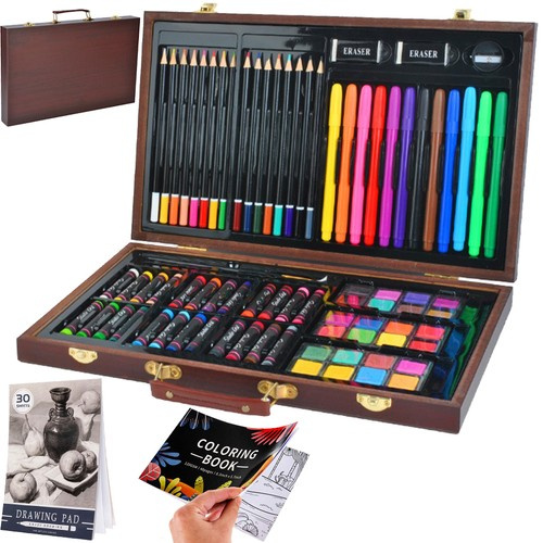 Blackmoon (6072) Art Set for Painting 81 pcs + Suitcase