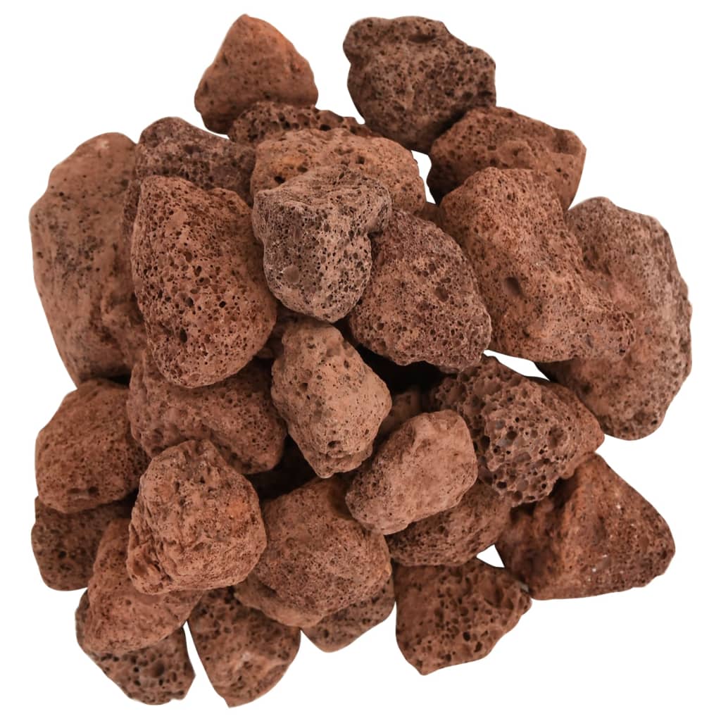 Volcanic rocks 10 kg, red, 3-5 cm