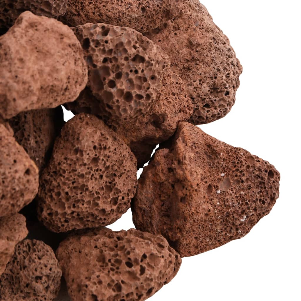 Volcanic rocks 25 kg, red, 3-5 cm