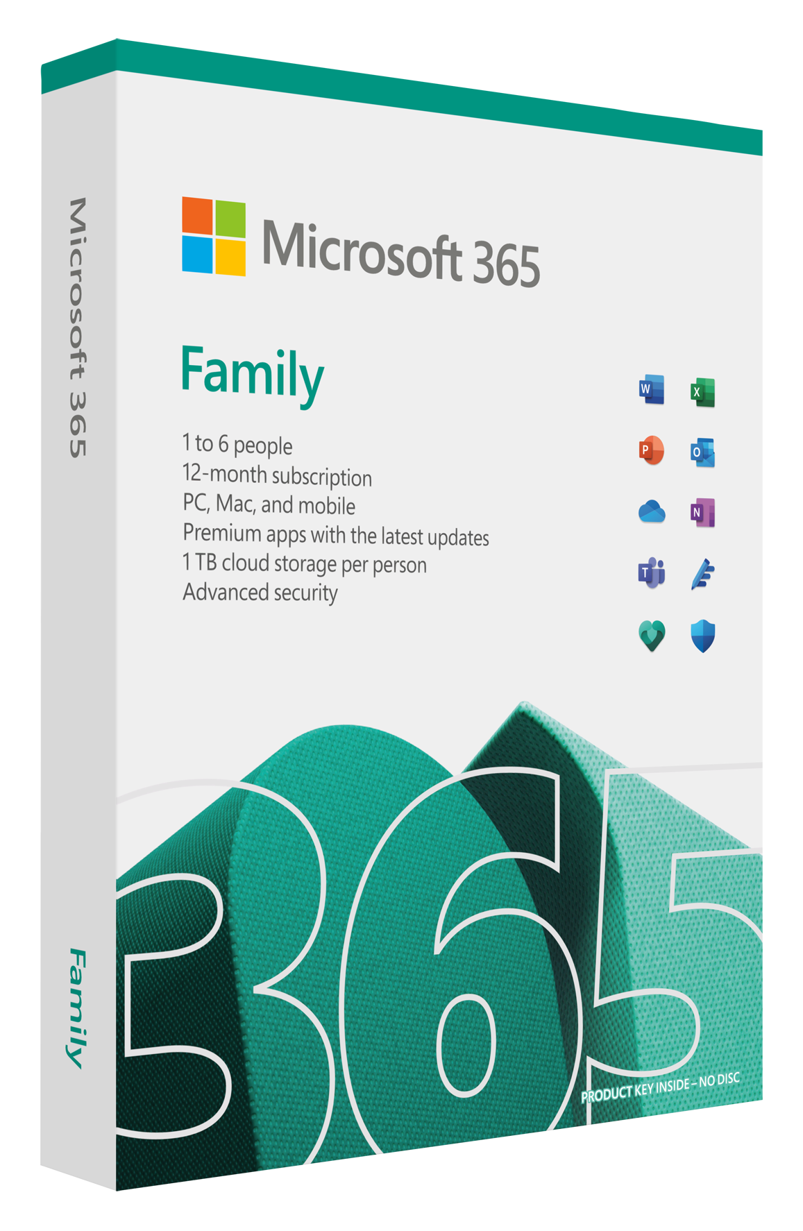 Sw Ret Microsoft 365 Family / Eng P10 1Y 6Gq-01897 Ms