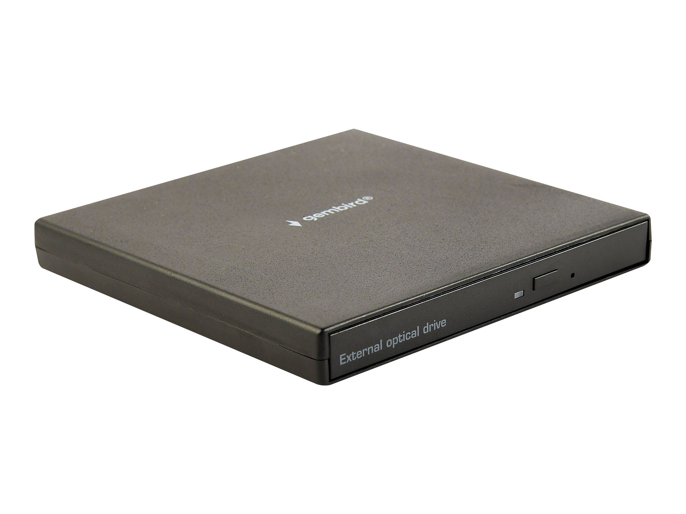 External drive Gembird External USB DVD drive Black