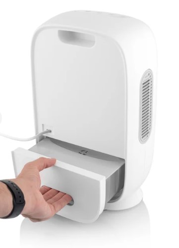 ETA Dehumidifier   ETA163090000 Comfort   Power 60 W   Suitable for rooms up to 62 m³   Suitable for rooms up to 25 m²   Water tank capacity 1.2 L   White