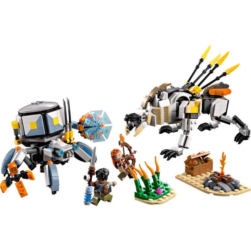 LEGO   Horizon Adventures Aloy and Varl vs. Shell-Walker and Sawtooth, 77037
