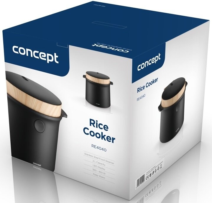 Concept RE4040 Rice cooker 2 l 360-450 W Black