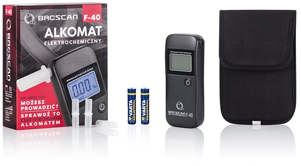 BACscan F-40 alcohol tester 0 - 4% Grey