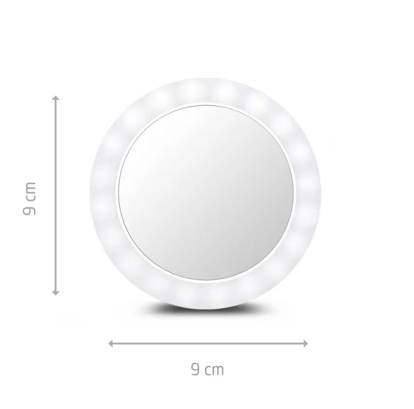 Ecomed by Medisana CM-20E beauty mirror with backlight for selfie / blogging