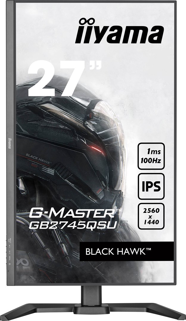 iiyama G-MASTER GB2745QSU-B2 computer monitor 68.6 cm (27) 2560 x 1440 pixels Wide Quad HD LED Black