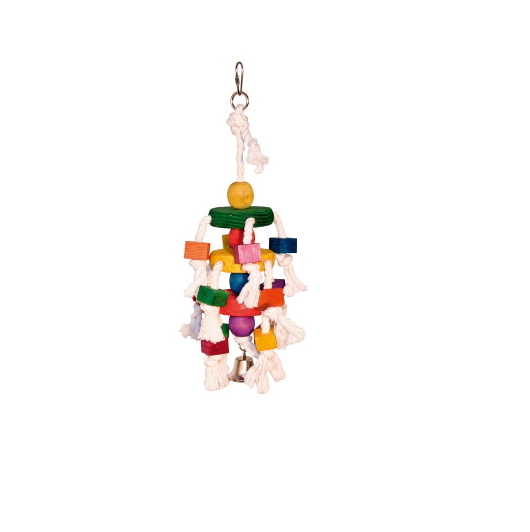 KERBL Parrot Toy with Bell - 35 cm