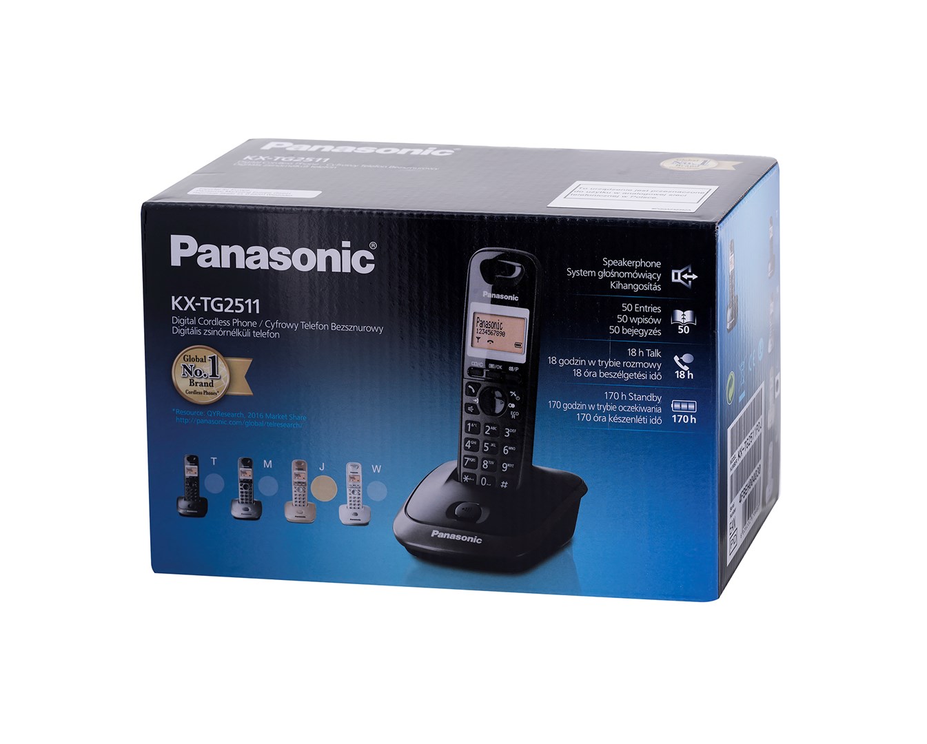Panasonic KX-TG2511 DECT telephone Caller ID Beige