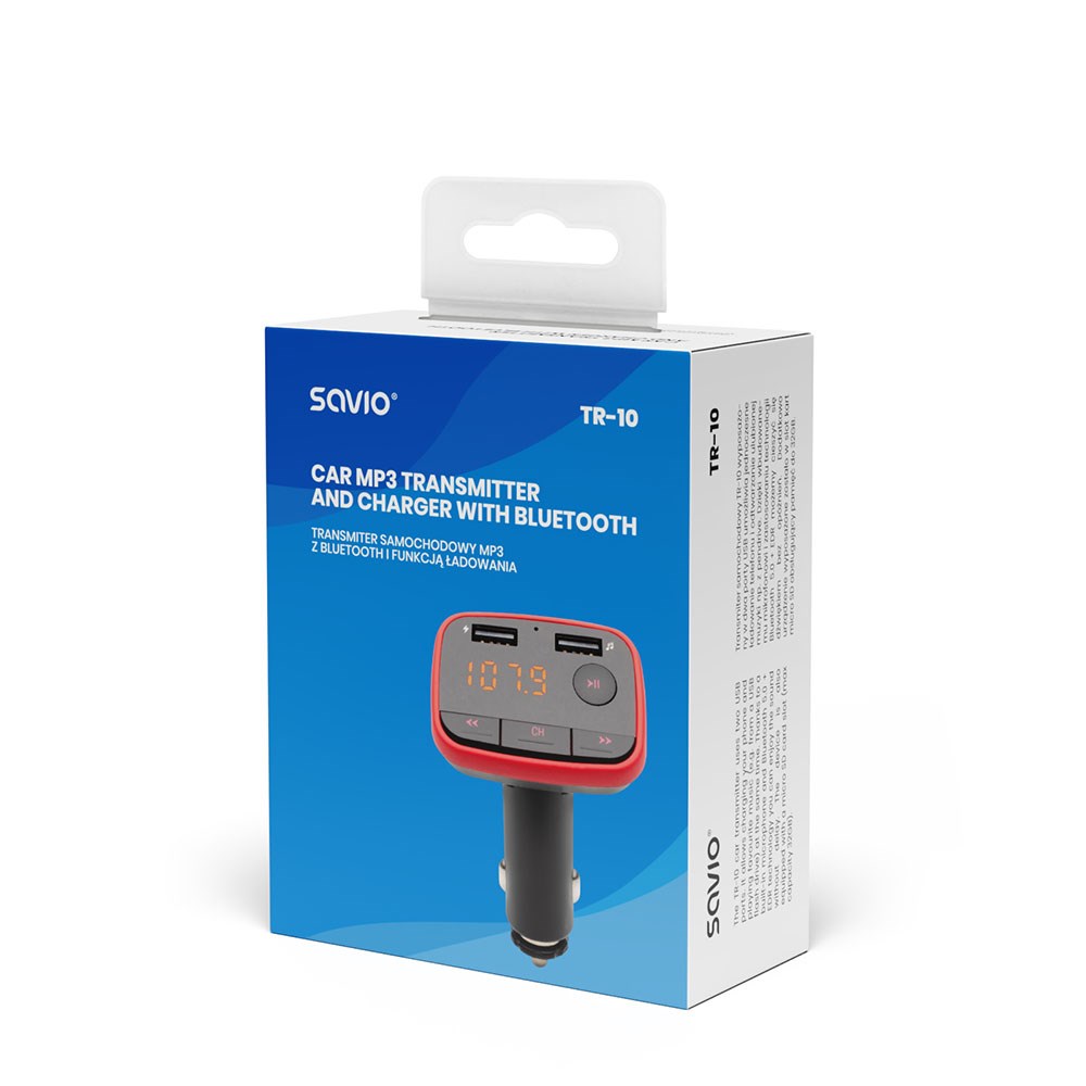Savio FM Bluetooth Transmiter