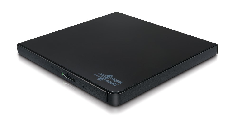 H.L Data Storage   Ultra Slim Portable DVD-Writer   GP57EB40   Interface USB 2.0   DVD±R / RW   CD read speed 24 x   CD write speed 24 x   Black   Desktop / Notebook