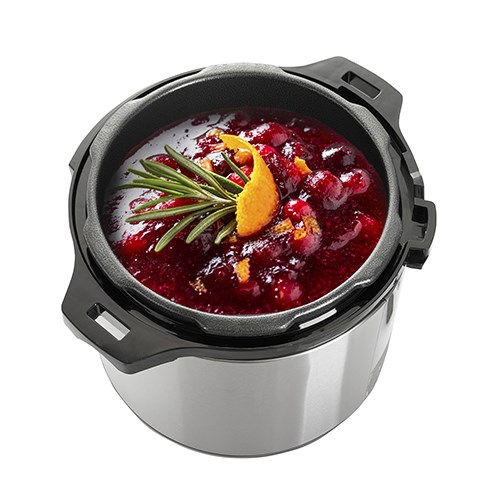 Camry   Pressure cooker   CR 6409   1500 W   Alluminium pot   6 L   Number of programs 8   Stainless steel / Black