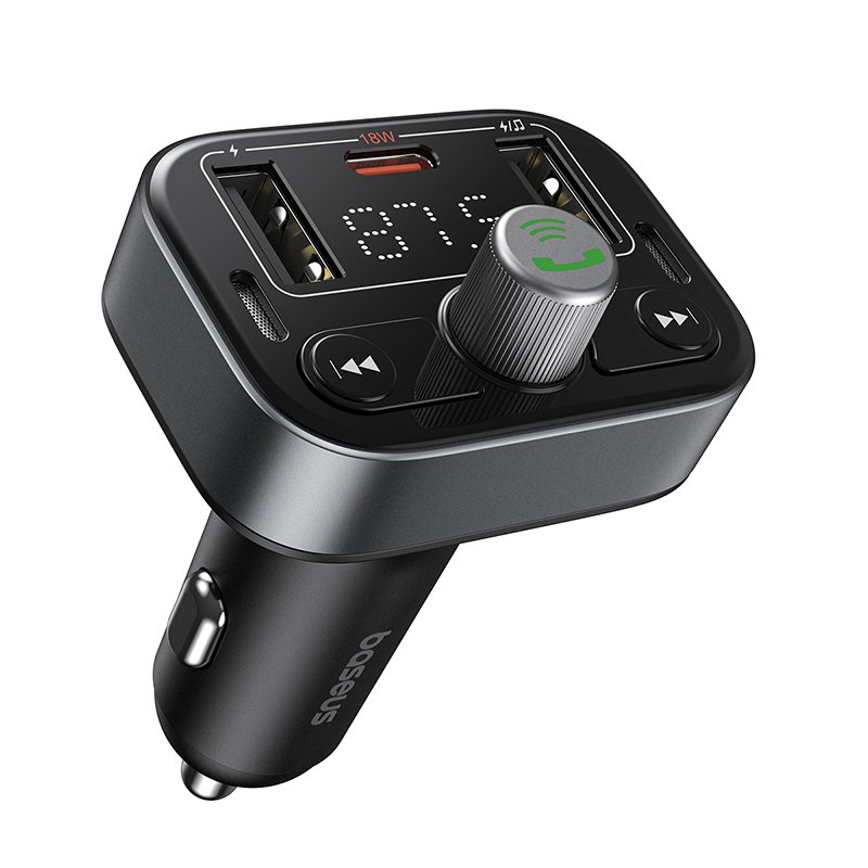 Fm modulators Baseus Car Bluetooth 5.3 FM Transmitter Black