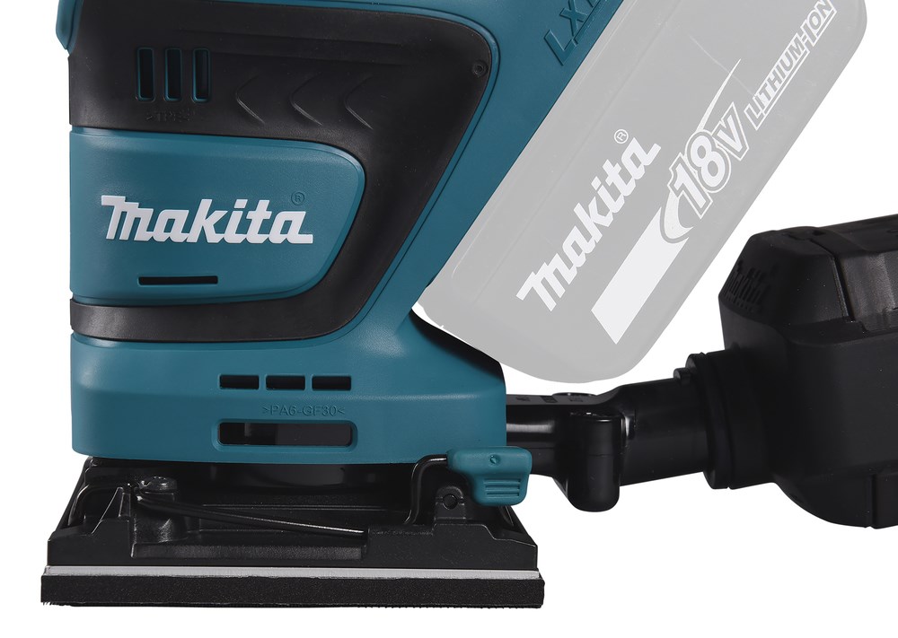 Makita DBO480Z Portable Sander Random Orbital Sander 14000 OPM Black, Blue 210W