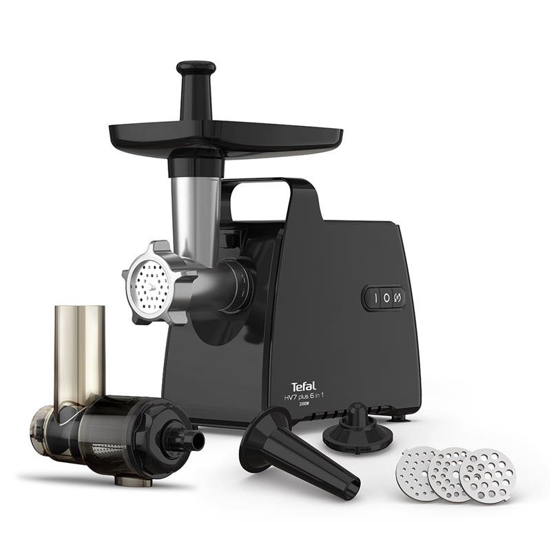 Tefal HV7 Plus 6-in-1, black - Meat grinder
