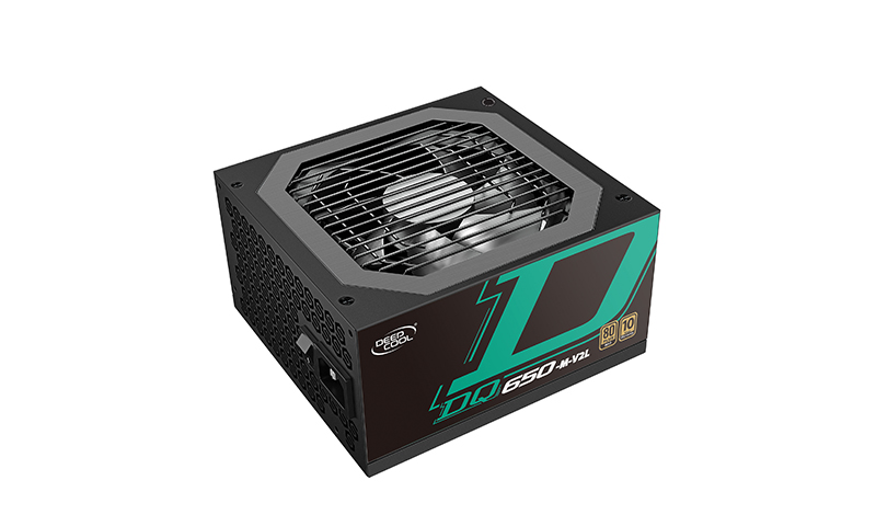 DeepCool PQ650M EU 12V V2.4 ATX черный - ЗОЛОТОЙ