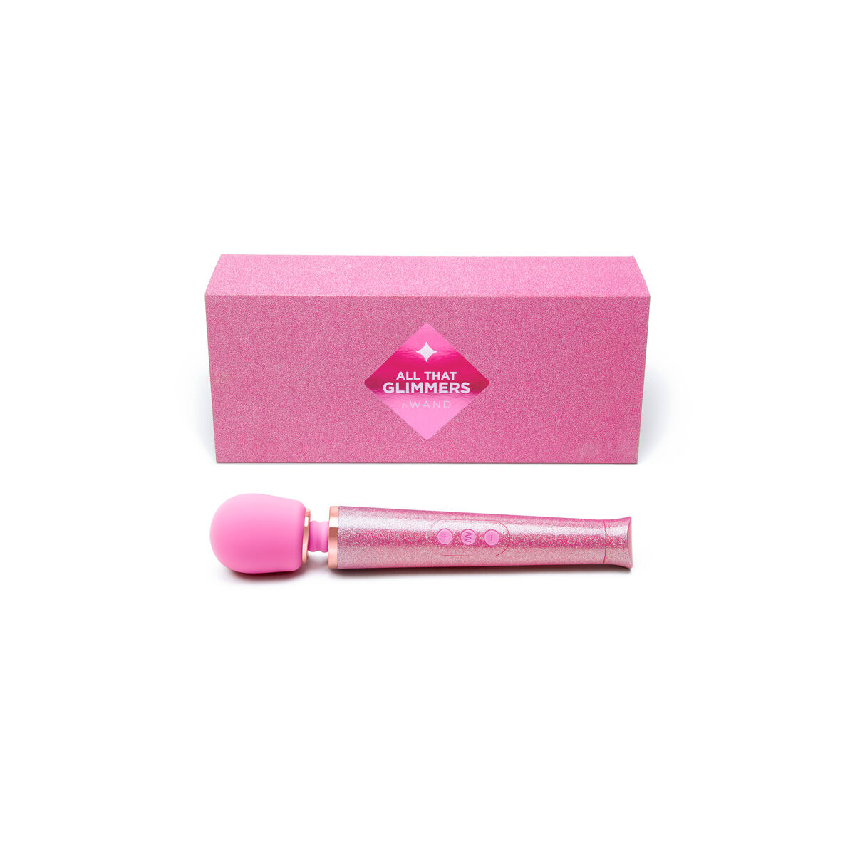 Vibrator Le Wand All That Glimmers Set Pink