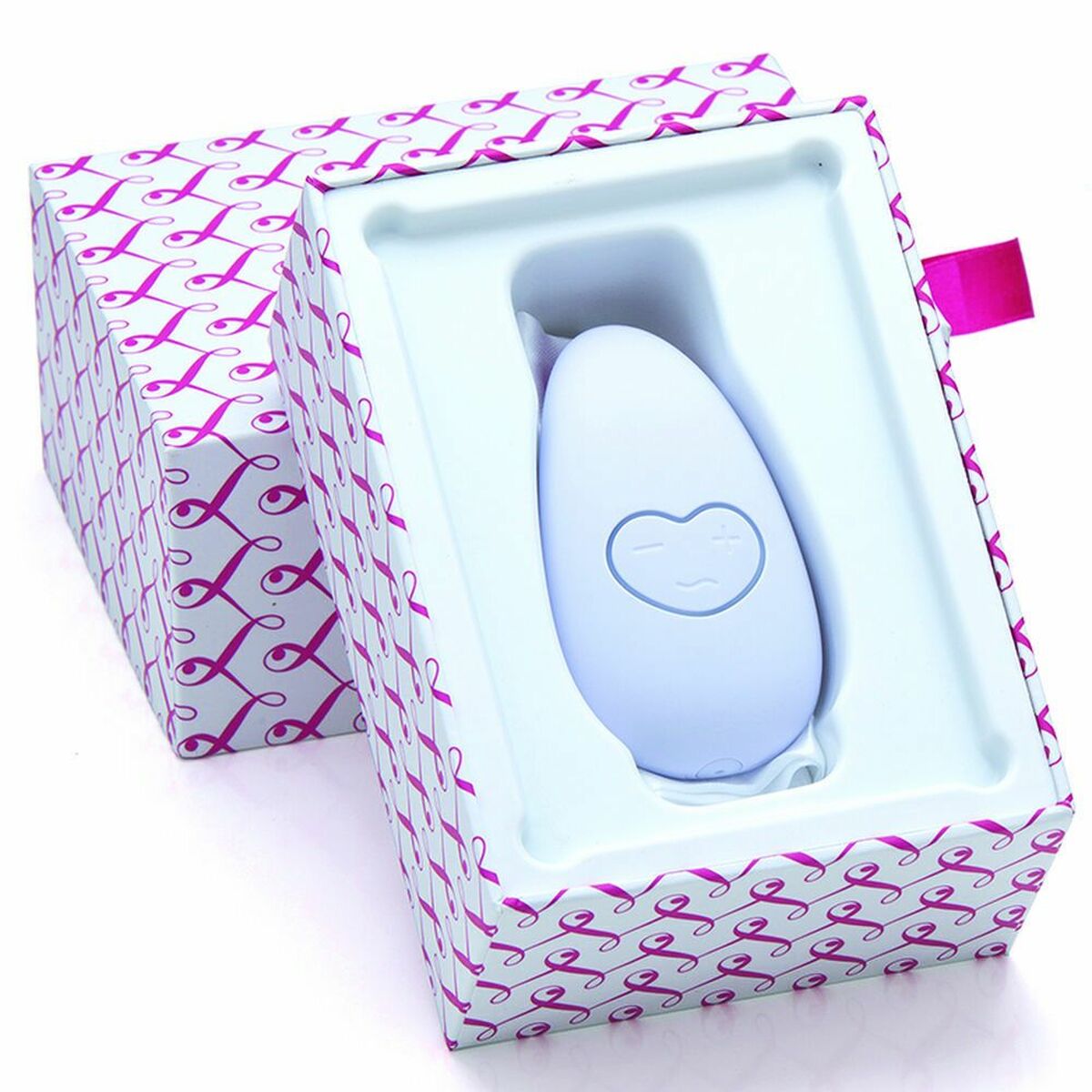 Curve Clitoral Vibrator Mustela 3000011049 White/Pink